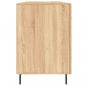 Preview: Schreibtisch Sonoma-Eiche 140x50x75 cm Holzwerkstoff