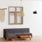 Preview: 5-tlg. Garten-Lounge-Set mit Kissen Akazie Massivholz