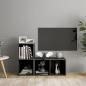 Preview: ARDEBO.de - TV-Schränke 2 Stk. Hochglanz-Grau 72x35x36,5 cm Holzwerkstoff