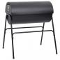 Preview: Grill mit 2 Grillrosten Schwarz 80x95x90 cm Stahl 