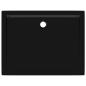 Preview: Duschtasse ABS Rechteckig Schwarz 70x90 cm