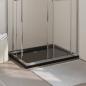 Preview: Duschtasse ABS Rechteckig Schwarz 80x100 cm