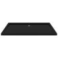 Preview: Duschtasse ABS Rechteckig Schwarz 70x120 cm