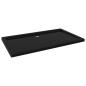 Preview: Duschtasse ABS Rechteckig Schwarz 70x120 cm