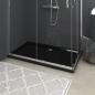Preview: Duschtasse ABS Rechteckig Schwarz 70x120 cm