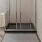 Preview: Duschtasse ABS Quadratisch Schwarz 80x80 cm 