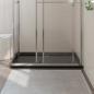 Preview: Duschtasse ABS Rechteckig Schwarz 80x110 cm