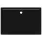 Preview: Duschtasse ABS Rechteckig Schwarz 80x120 cm