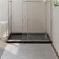 Preview: Duschtasse ABS Rechteckig Schwarz 80x120 cm