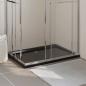 Preview: Duschtasse ABS Rechteckig Schwarz 80x120 cm