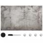 Preview: ARDEBO.de - Magnettafel Wandmontage Glas 100x60 cm