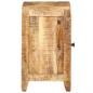Preview: Nachttisch 40x30x50 cm Massivholz Mango