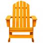 Preview: Adirondack-Schaukelstuhl Massivholz Tanne Orange