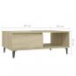 Preview: Couchtisch Sonoma-Eiche 90x60x35 cm Holzwerkstoff