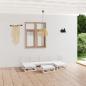 Preview: ARDEBO.de - 7-tlg. Garten-Lounge-Set Massivholz Kiefer