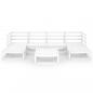 Preview: 7-tlg. Garten-Lounge-Set Massivholz Kiefer