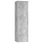 Preview: 3-tlg. TV-Schrank-Set Betongrau Holzwerkstoff