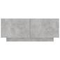 Preview: Nachttisch Betongrau 100x35x40 cm Holzwerkstoff