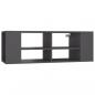 Preview: TV-Wandschrank Grau 102x35x35 cm Holzwerkstoff