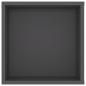 Preview: TV-Wandschrank Grau 102x35x35 cm Holzwerkstoff