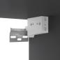 Preview: TV-Wandschrank Grau 102x35x35 cm Holzwerkstoff