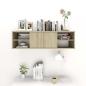 Preview: Wandregal Sonoma-Eiche 102x30x29 cm Holzwerkstoff