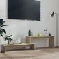 Preview: ARDEBO.de - TV-Schrank Sonoma-Eiche 180x30x43 cm Holzwerkstoff
