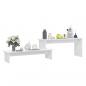 Preview: TV-Schrank Hochglanz-Weiß 180x30x43 cm Holzwerkstoff