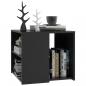 Preview: Beistelltisch Grau 50x50x45 cm Holzwerkstoff