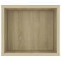 Preview: TV-Hängeschrank Sonoma-Eiche 100x30x26,5 cm Holzwerkstoff