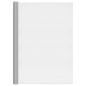 Preview: Fliegengitter Aluminium 112x1000 cm Silbern