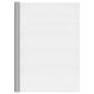 Preview: Fliegengitter Aluminium 112x2000 cm Silbern