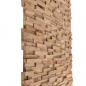 Preview: 3D-Wandverkleidung 10 Stk. 1,08 m² Massivholz Teak