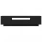 Preview: TV-Schrank mit LED-Leuchten Schwarz 160x35x40 cm