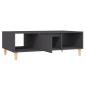 Preview: ARDEBO.de - Couchtisch Grau 103,5x60x35 cm Holzwerkstoff