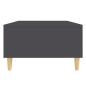 Preview: Couchtisch Grau 103,5x60x35 cm Holzwerkstoff
