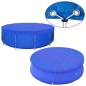 Preview: Poolabdeckungen 2 Stk. PE Rund 460 cm 90 g/m²