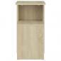 Preview: Beistelltisch Sonoma-Eiche 36x30x56 cm Holzwerkstoff