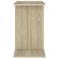 Preview: Beistelltisch Sonoma-Eiche 50x30x50 cm Holzwerkstoff