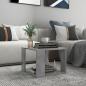 Preview: ARDEBO.de - Couchtisch Betongrau 40x40x30 cm Holzwerkstoff