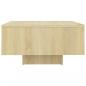 Preview: Couchtisch Sonoma-Eiche 60x60x31,5 cm Holzwerkstoff