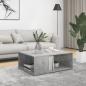 Preview: ARDEBO.de - Couchtisch Betongrau 90x67x33 cm Holzwerkstoff