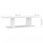 Preview: TV-Wandschrank Weiß 103x30x26,5 cm
