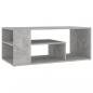 Preview: Couchtisch Betongrau 100x50x40 cm Holzwerkstoff