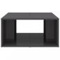 Preview: Couchtische 4 Stk. Hochglanz-Grau 33x33x33 cm Holzwerkstoff