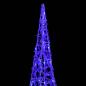 Preview: LED-Leuchtkegel Acryl Deko 60 cm Blau 