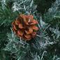 Preview: Künstlicher Weihnachtsbaum mit Beleuchtung Kugeln Zapfen 180 cm