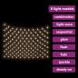 Preview: Weihnachts-Lichternetz 4x4 m 544 LED Warmweiß Indoor Outdoor