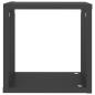 Preview: Würfelregale 6 Stk. Grau 26x15x26 cm