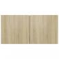 Preview: TV-Hängeschrank Sonoma-Eiche 60x30x30 cm